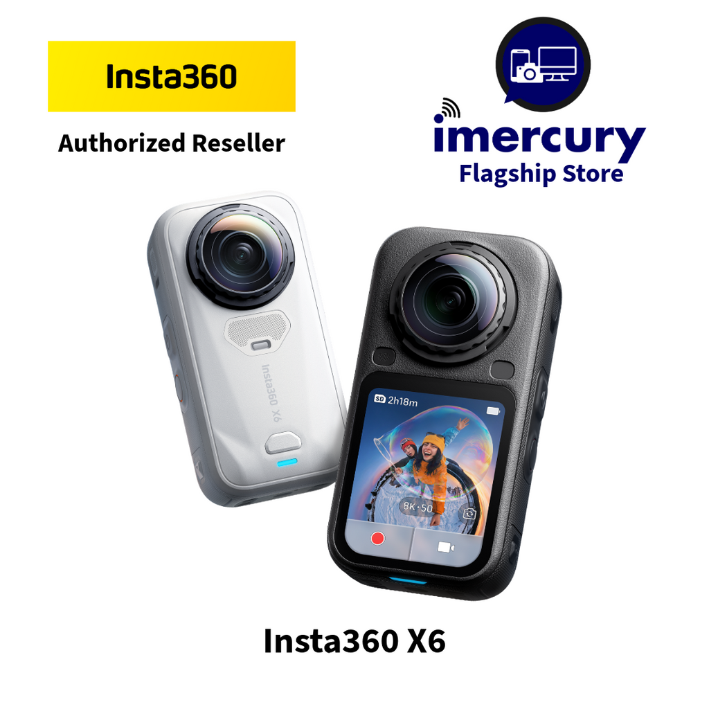 Insta360 X6- Ultimate Action Camera 8K50fp 360° Camera
