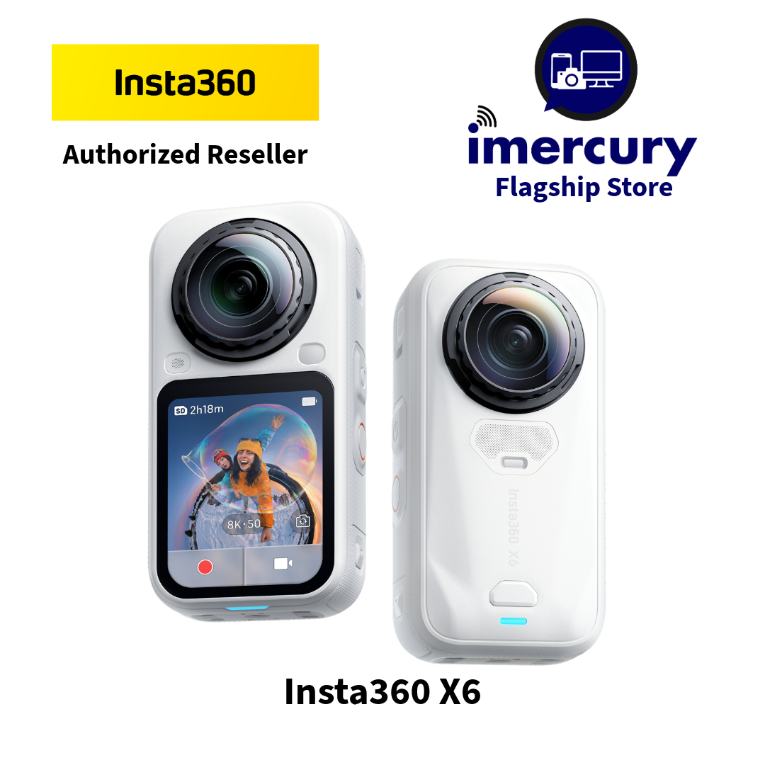 Insta360 X6- Ultimate Action Camera 8K50fp 360° Camera
