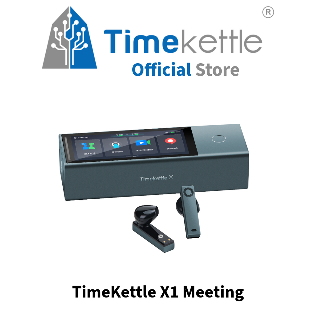 Timekettle X1 Meeting- AI Interpreter Hub,multi-person AI translation system
