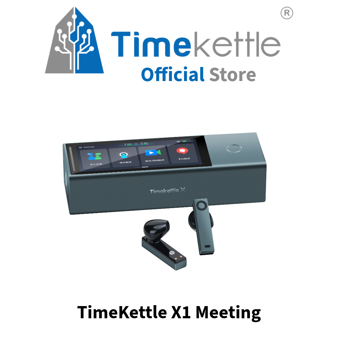Timekettle X1 Meeting- AI Interpreter Hub,multi-person AI translation system