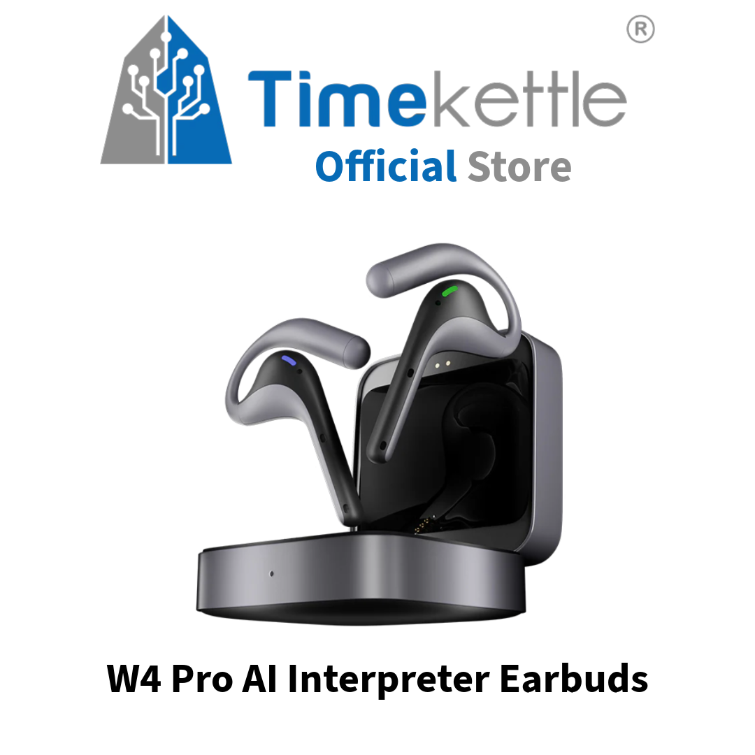 TimeKettle M4 Pro AI Translator Earphone