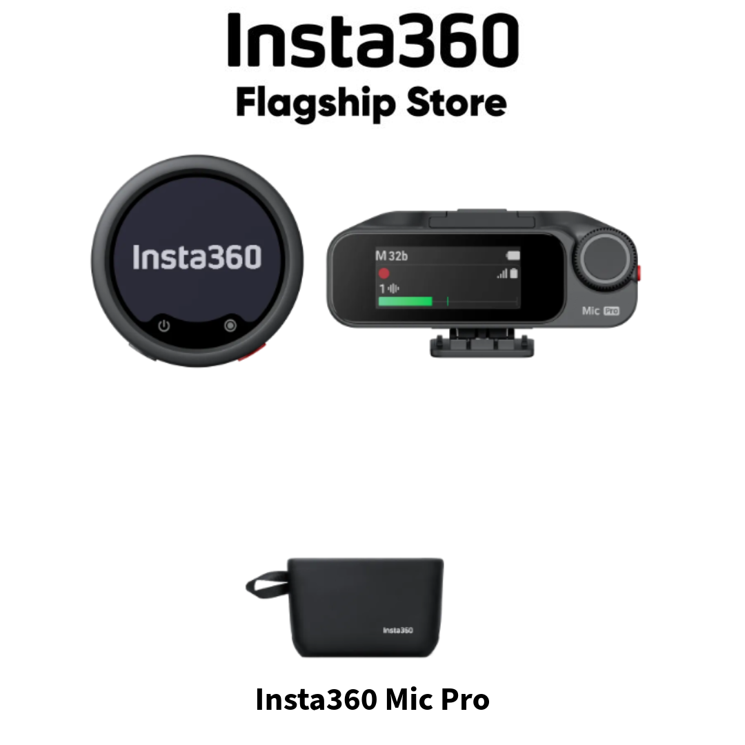 Insta360 Mic Pro - Advanced Wireless Microphone