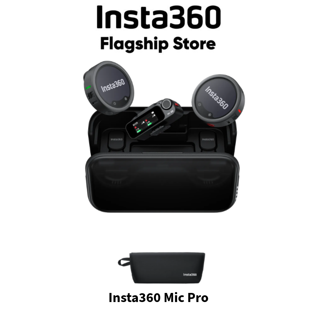 Insta360 Mic Pro - Advanced Wireless Microphone