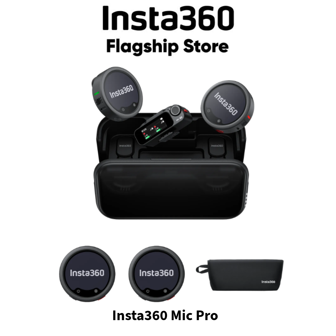 Insta360 Mic Pro - Advanced Wireless Microphone
