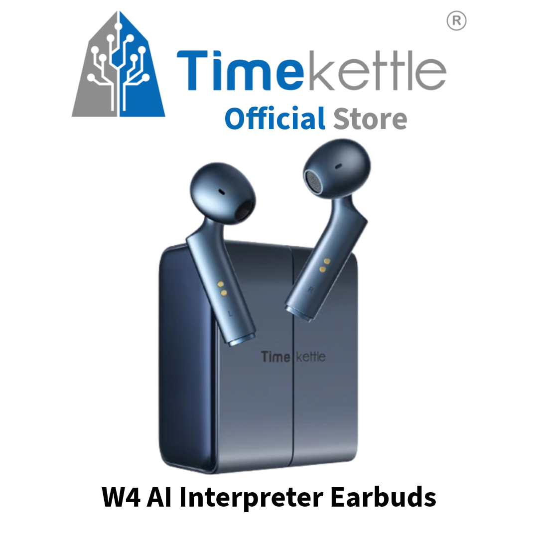 TimeKettle W4 AI Insterpreter Earbuds