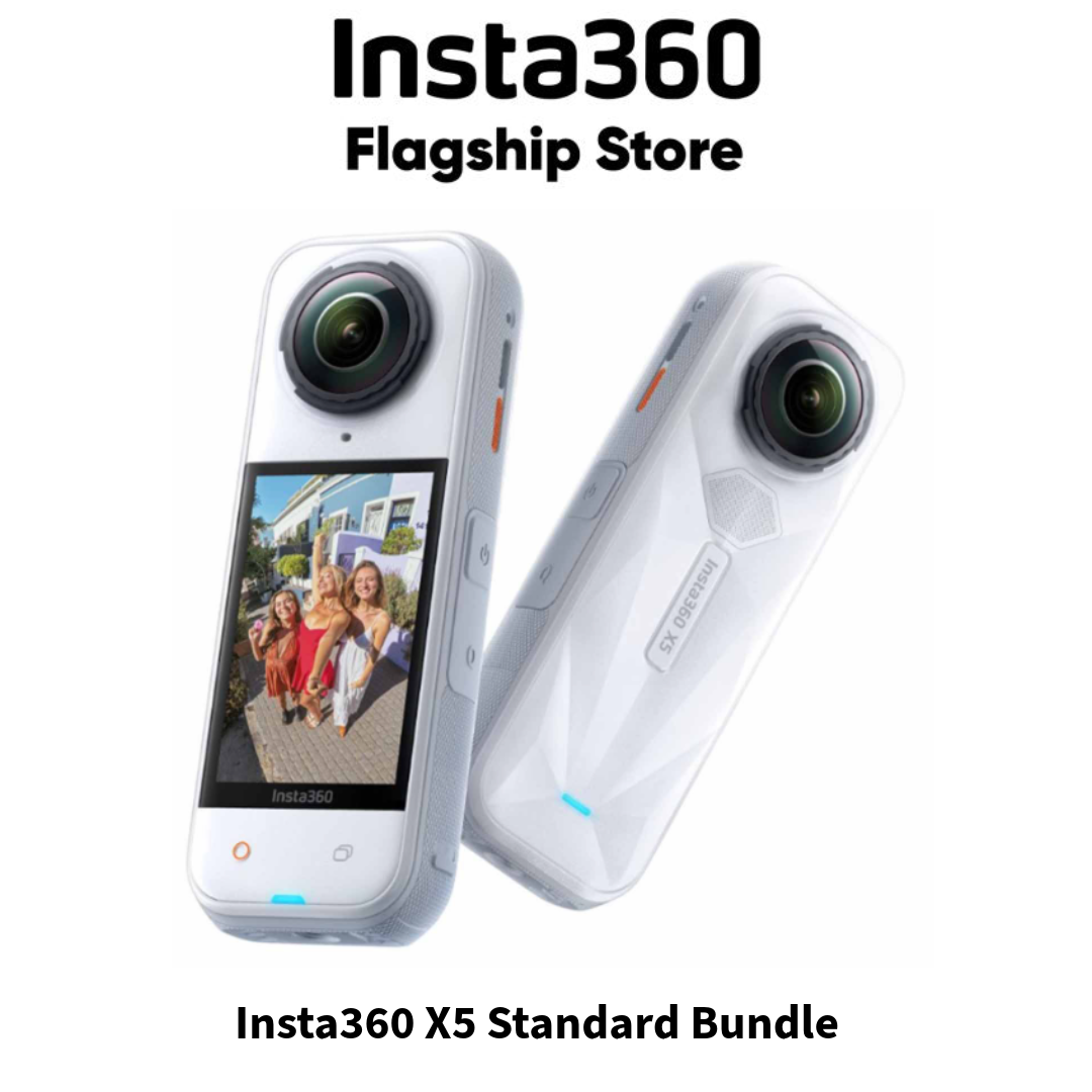 Insta360 X5 Standard Bundle White