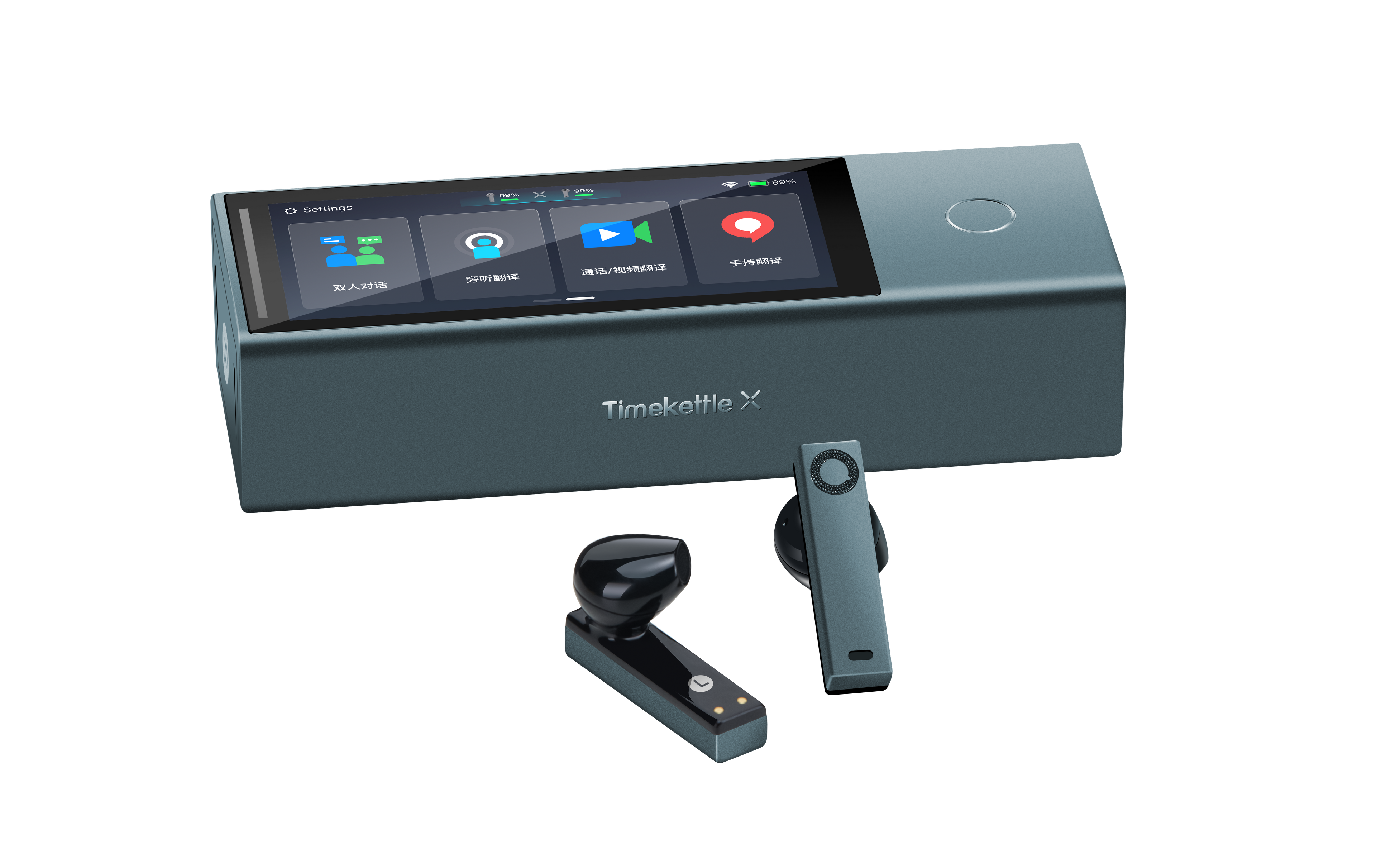 Timekettle X1 Meeting- AI Interpreter Hub,multi-person AI translation system