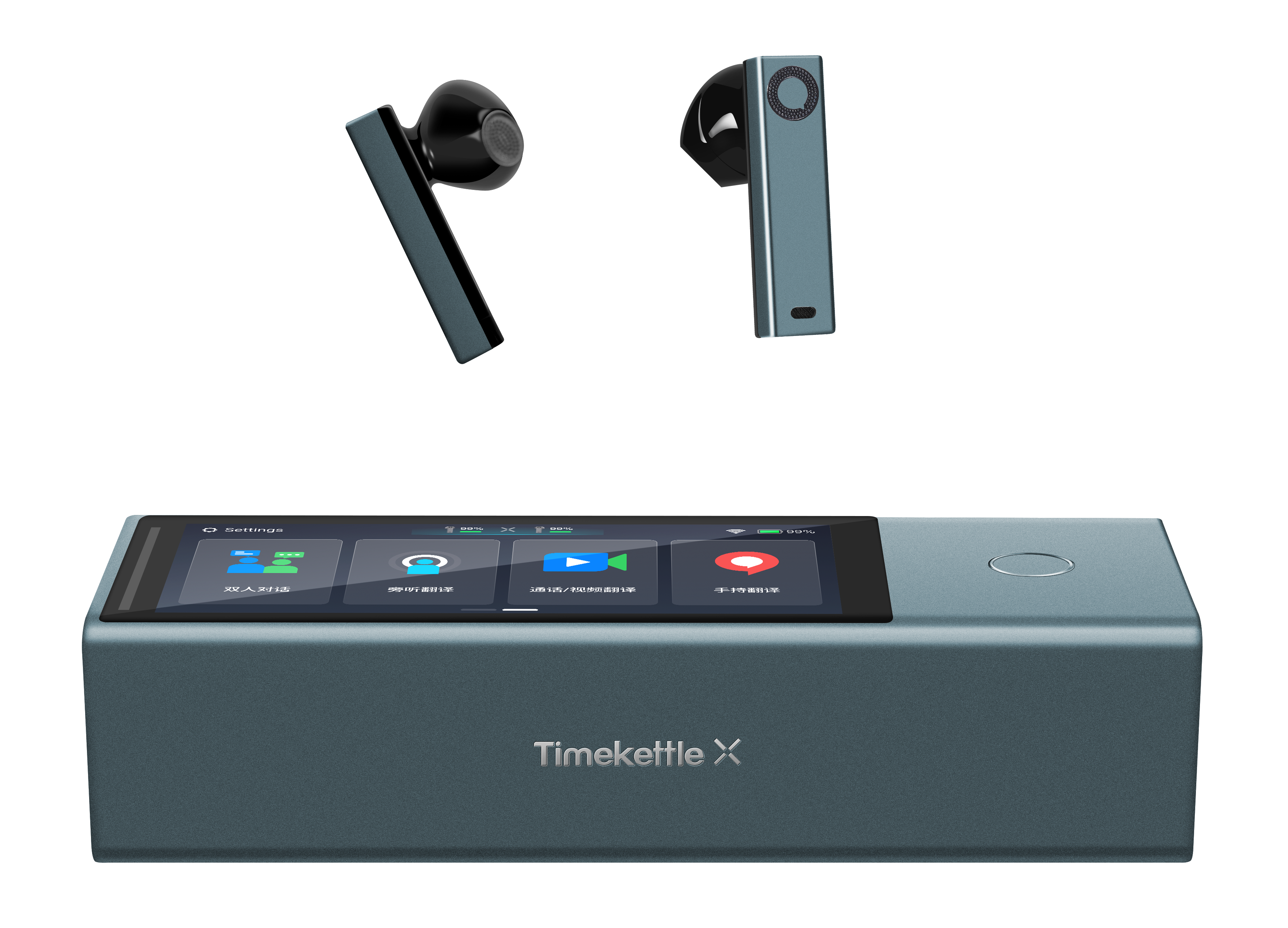 Timekettle X1 Meeting- AI Interpreter Hub,multi-person AI translation system