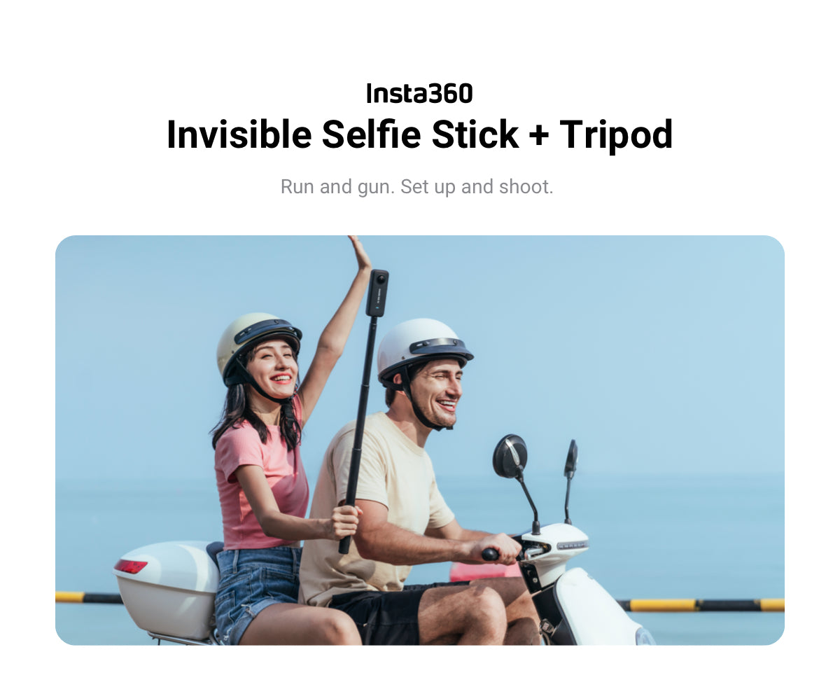 Insta360 2-in-1 Invisible Selfie Stick + Tripod SG Seller