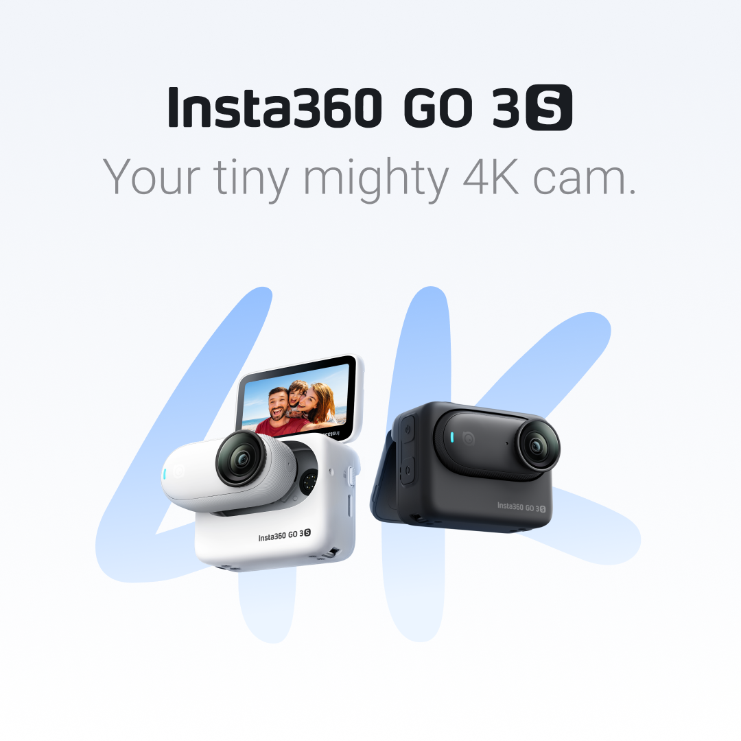 Insta360 Go 3S Your Tiny Mighty 4K Cam GO3S