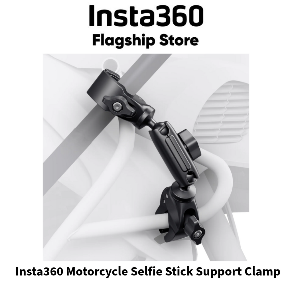 Insta360 Motorcycle Selfie Stick Support Clamp