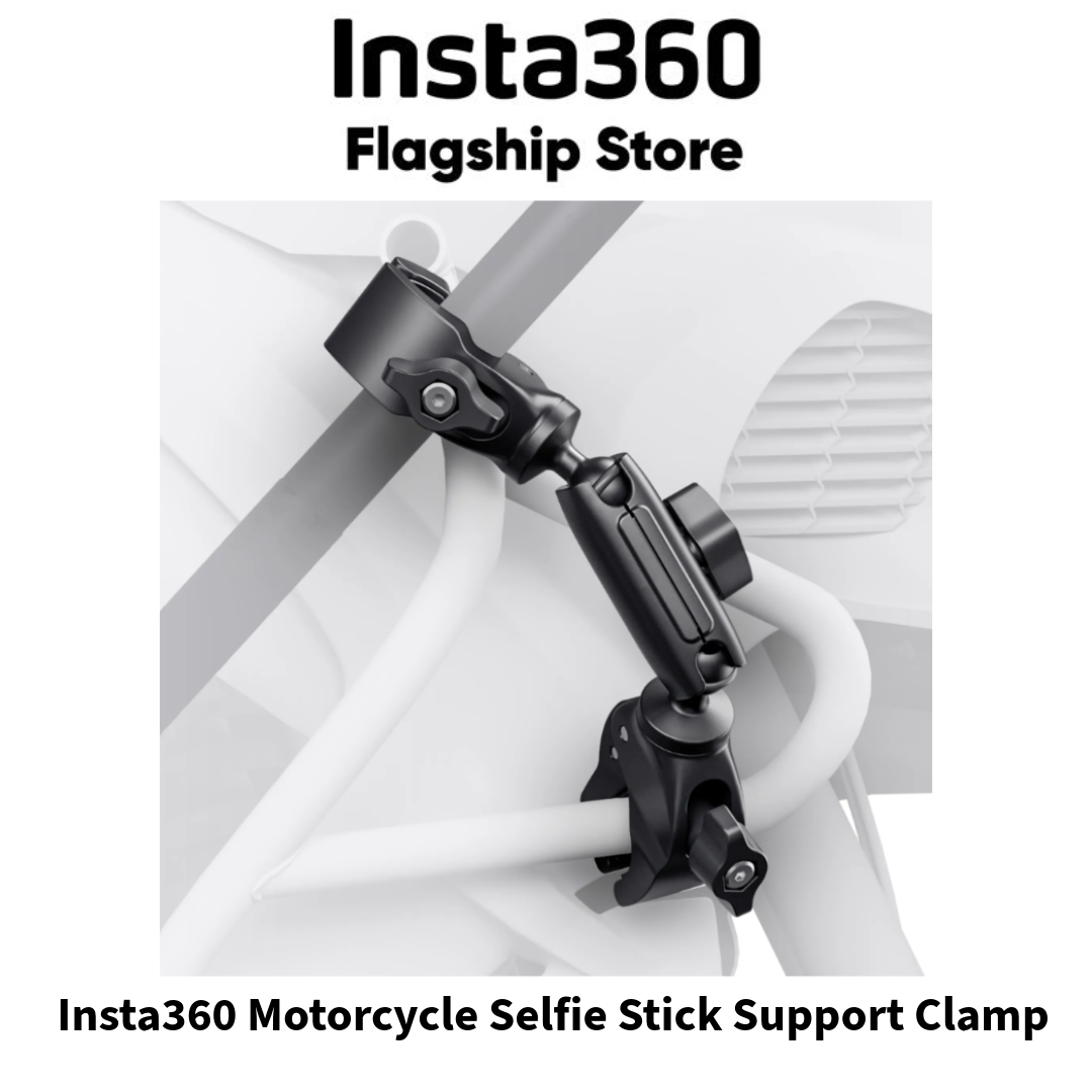 Insta360 Motorcycle Selfie Stick Support Clamp