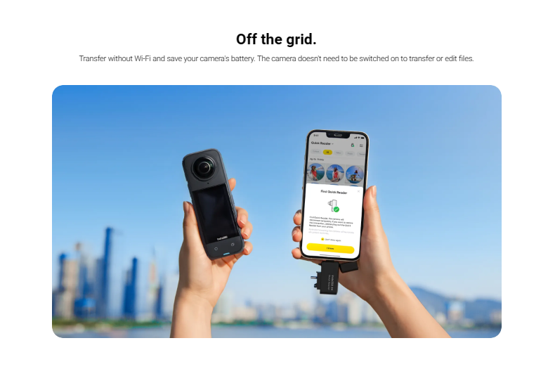 Insta360 X4 Quick Reader