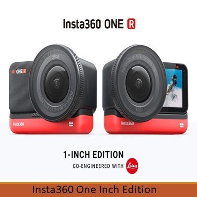 Insta360 ONE R 1 Inch Edition Interchangeable Lens Action Cam / Creator Kit