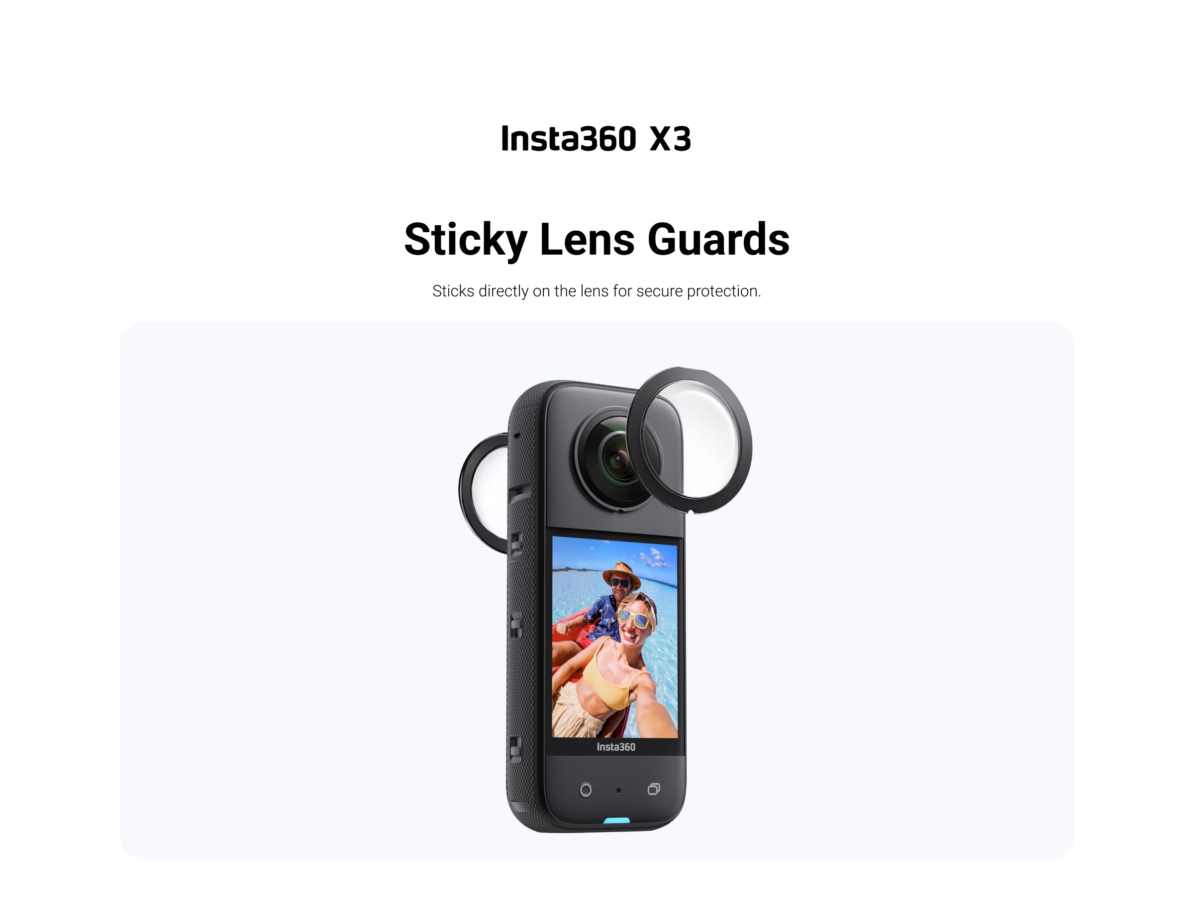 Insta360 X3 Sticky Lens Guards X3 Lens Guard
