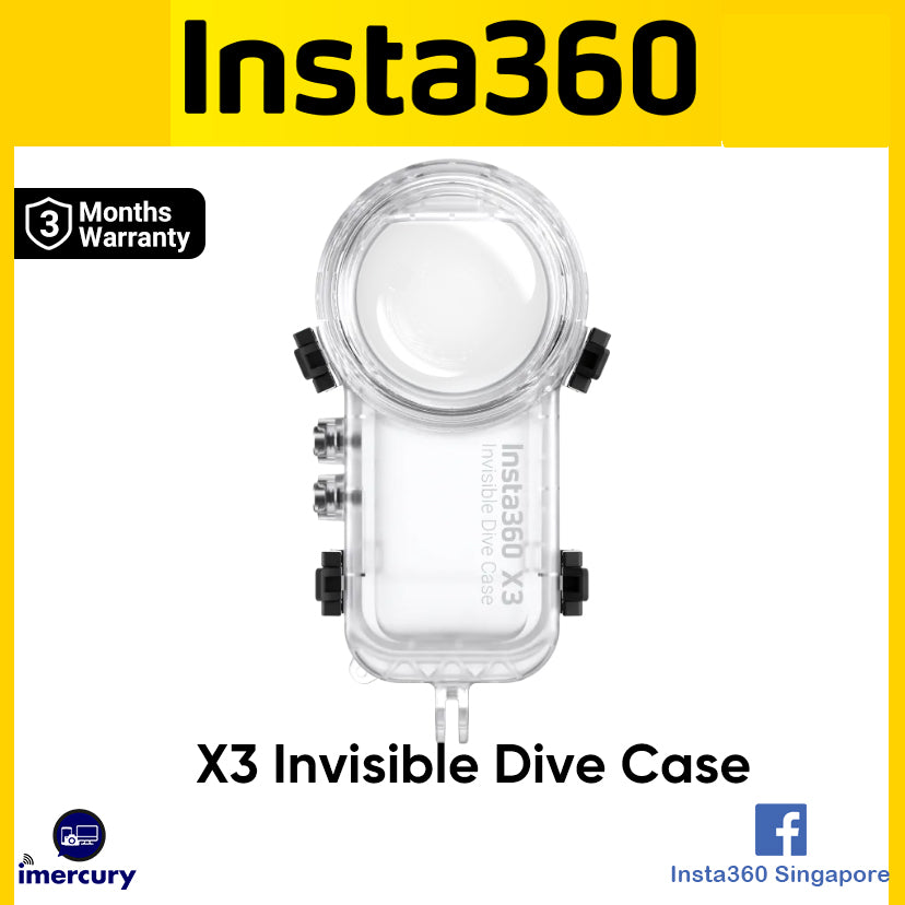 X3 Invisible Dive Case (New)