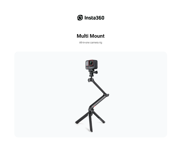 Insta360 Multi Mount