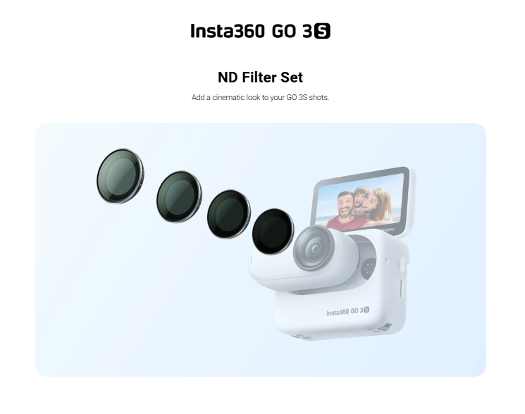 Insta360 GO 3S ND Filter Set