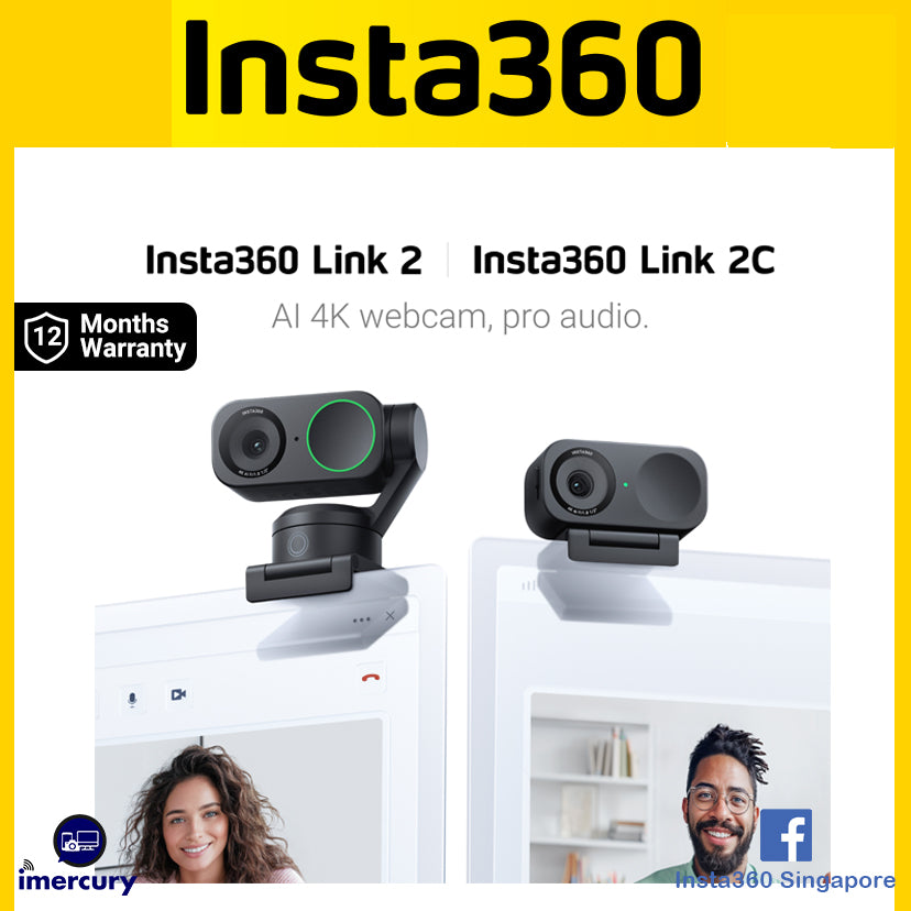 Insta360 Link 2 and Link 2C