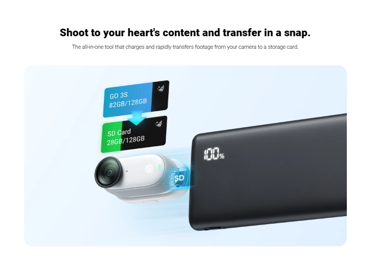 Insta360 GO 3/GO 3S Quick Reader