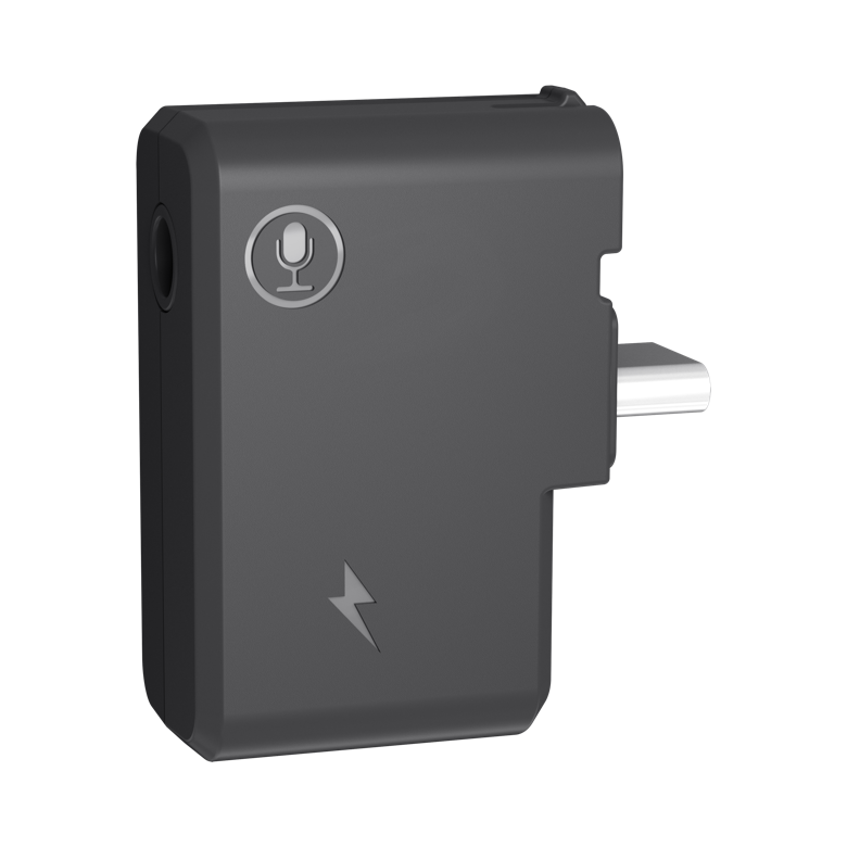 Insta360 One X2 Mic Audio Adaptor Usb-C Dual 3.5mm Adapter