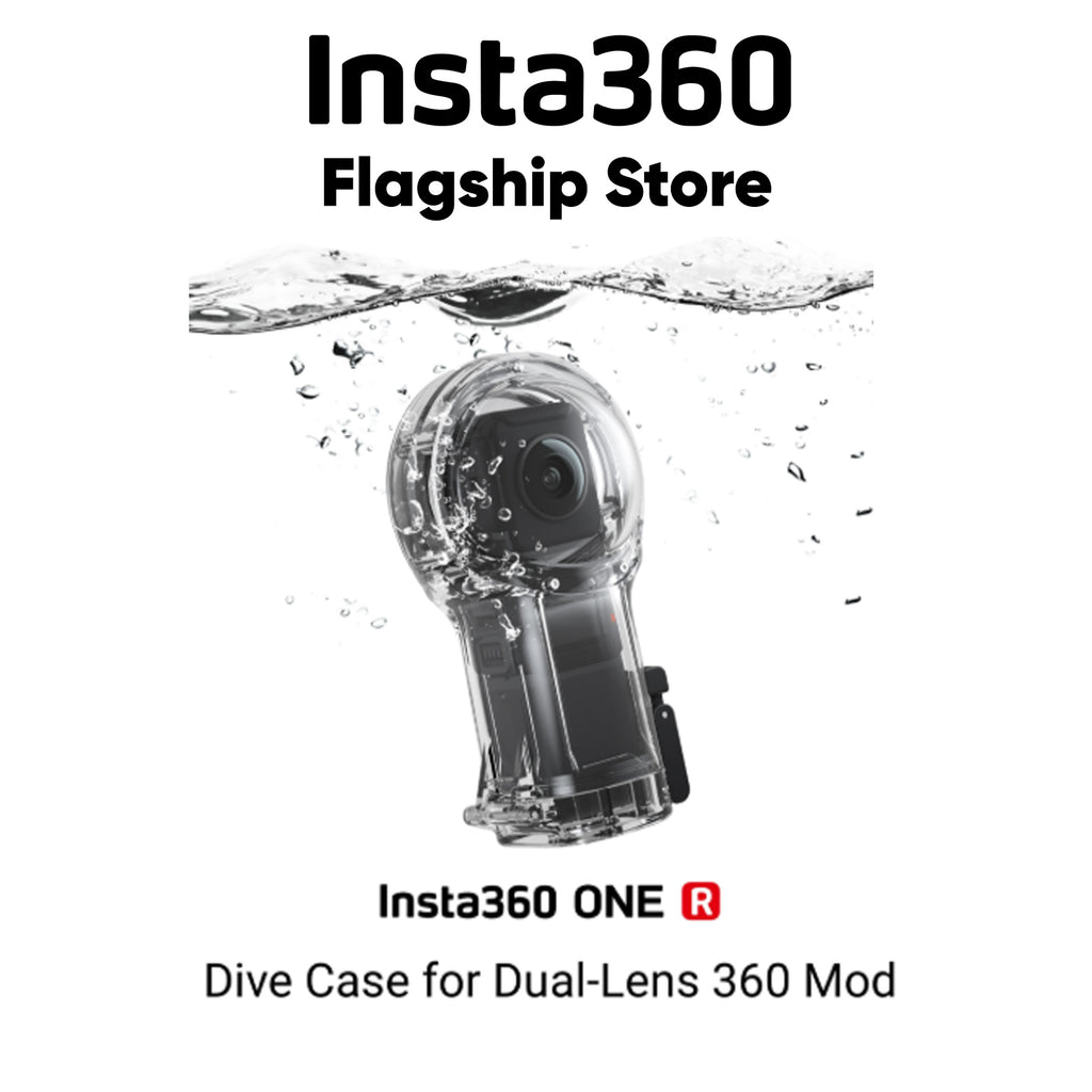 Insta360 One RS/R Dive Case - For 360 Lens Dive Case Only