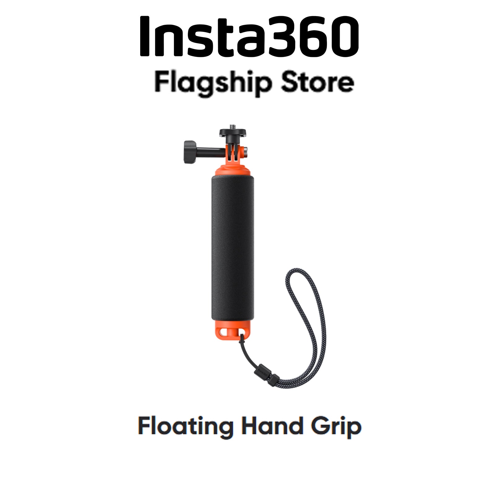 Insta360 Floating Hand Grip | Compatibility: Ace Pro 2, X4, Ace Pro, Ace, Go 3, X3,ONE RS (Twin/4K),GO 2,ONE X2,ONE R,ONE X