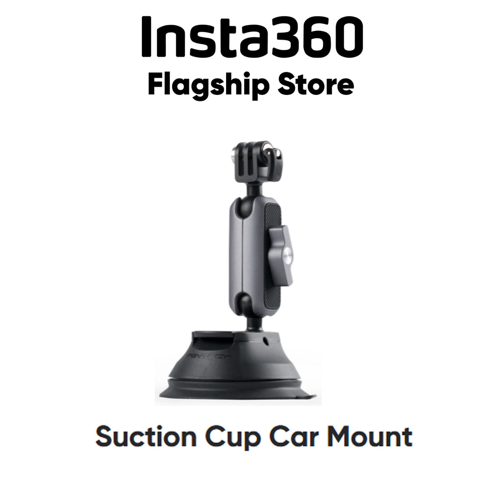 Insta360 Suction Cup Car Mount - X3,ONE RS,GO 2,ONE X2,ONE R,ONE X,ONE