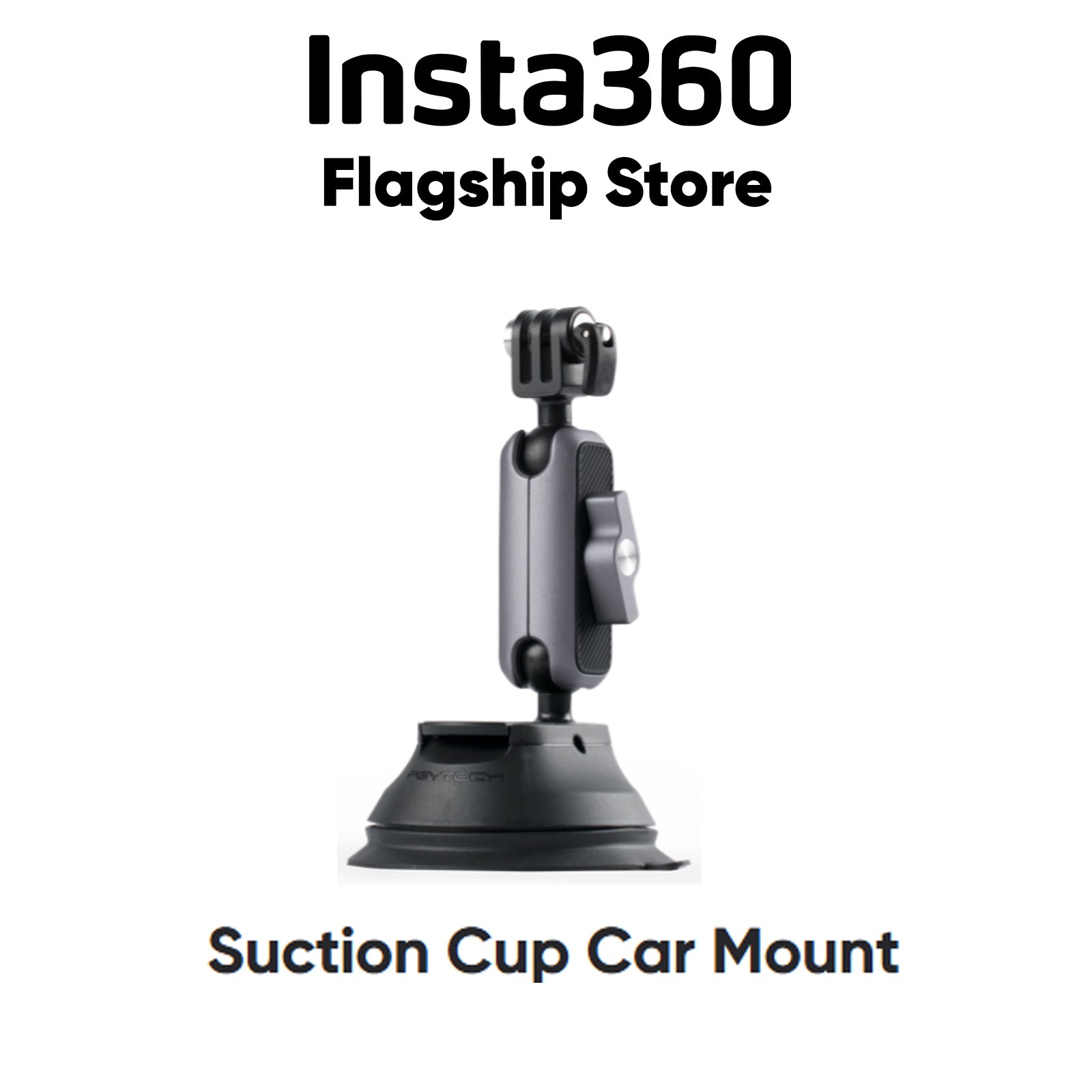 Insta360 Suction Cup Car Mount - X3,ONE RS,GO 2,ONE X2,ONE R,ONE X,ONE