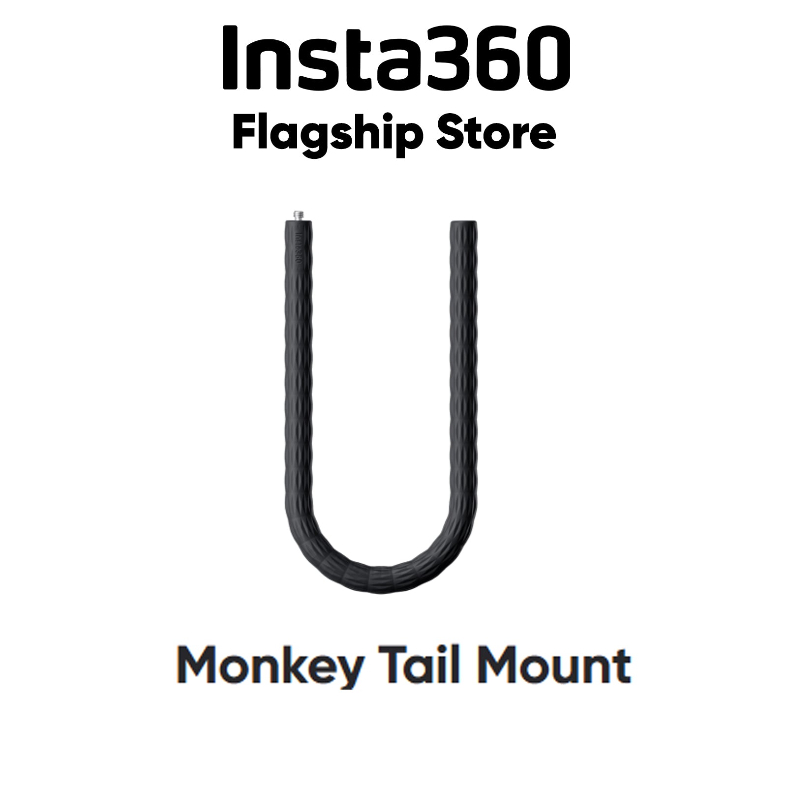 Insta360 Monkey Tail Mount ( Ace Pro 2, X4, GO 3S, Insta360 Ace Pro, Insta360 Ace, GO 3, X3, ONE RS (Twin/4K), GO 2, ONE X2,ONE R,ONE X )