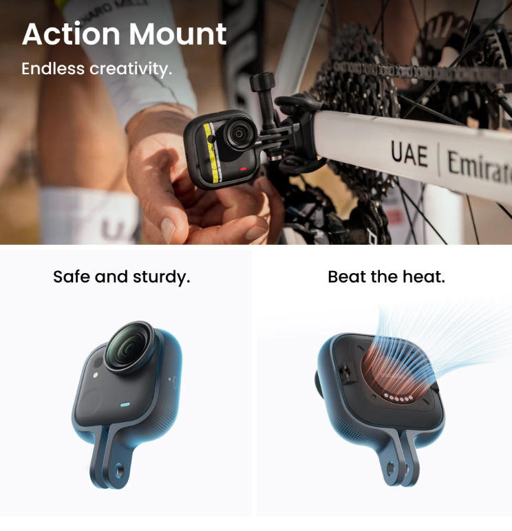 Insta360 GO Ultra Tadej Pogacar Edition action camera (includes 128gb microsd card)