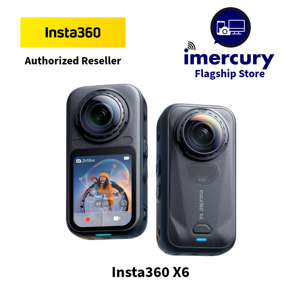 Insta360 X6- Ultimate Action Camera 8K50fp 360° Camera